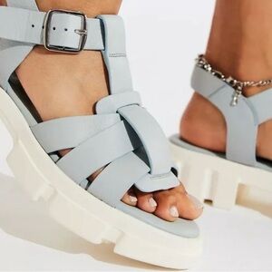 Free People Brooks Fisherman sandals , Sz 38